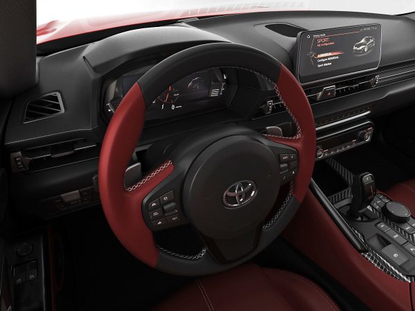 Toyota Supra 2020 with interior