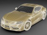 Toyota Supra 2020 with interior