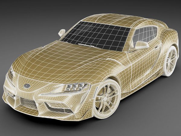Toyota Supra 2020 with interior