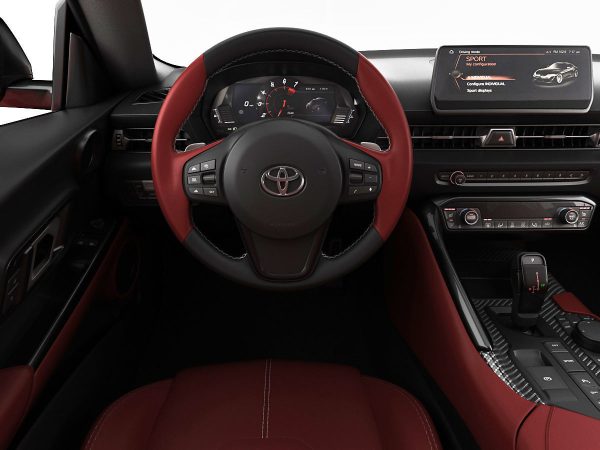 Toyota Supra 2020 with interior