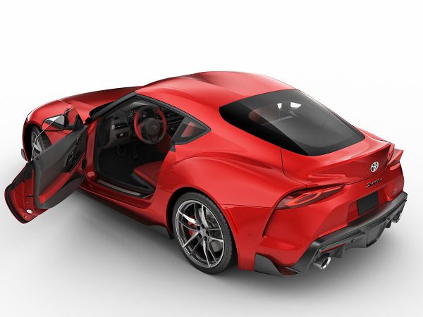 Toyota Supra 2020 with interior