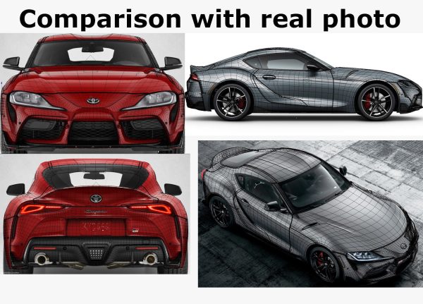 Toyota Supra 2020 with interior