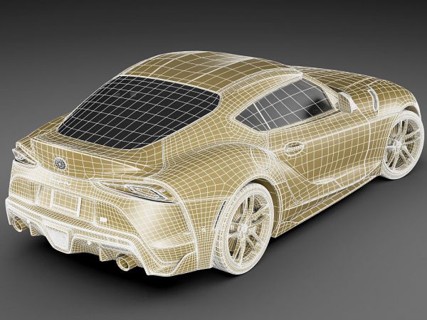 Toyota Supra 2020 with interior