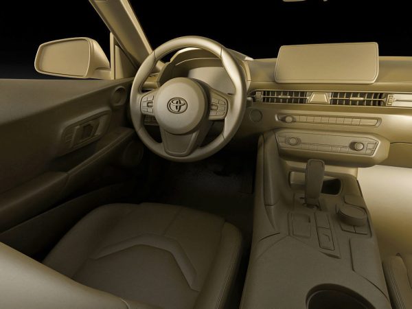 Toyota Supra 2020 with interior