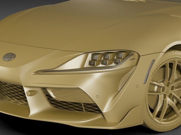 Toyota Supra 2020 with interior