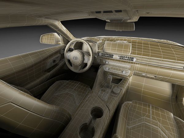 Toyota Supra 2020 with interior