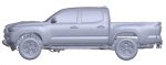 Toyota Tacoma 2016 complete 3d scan model