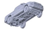 Toyota Tacoma 2016 complete 3d scan model