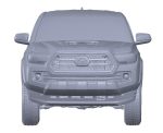 Toyota Tacoma 2016 complete 3d scan model