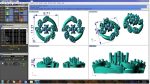 Women Stud Earrings 3dm STL OBJ FBX Renders Details